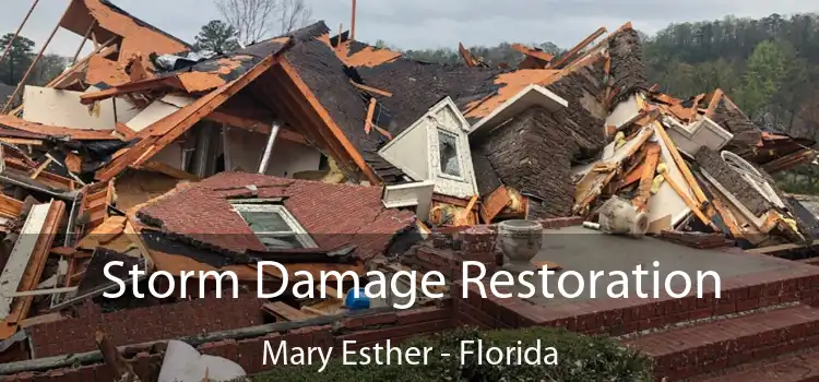 Storm Damage Restoration Mary Esther - Florida