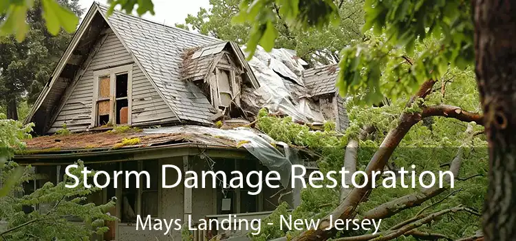Storm Damage Restoration Mays Landing - New Jersey