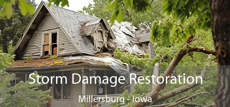 Storm Damage Restoration Millersburg - Iowa