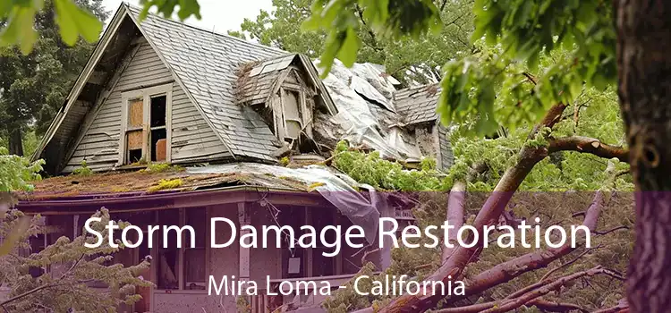 Storm Damage Restoration Mira Loma - California