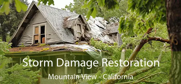 Storm Damage Restoration Mountain View - California