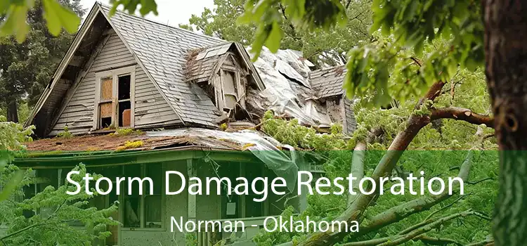 Storm Damage Restoration Norman - Oklahoma