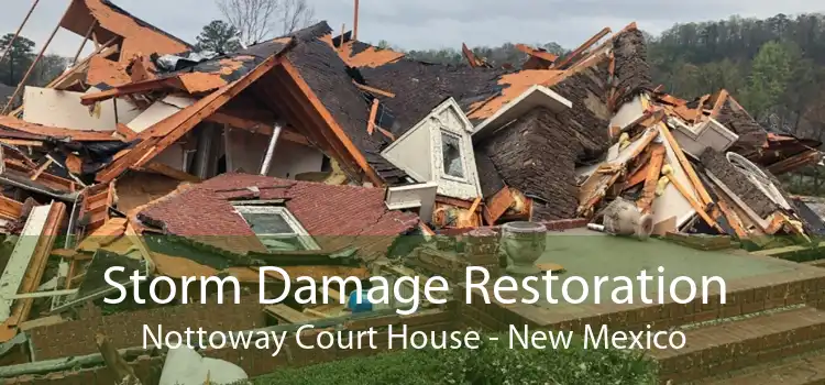 Storm Damage Restoration Nottoway Court House - New Mexico