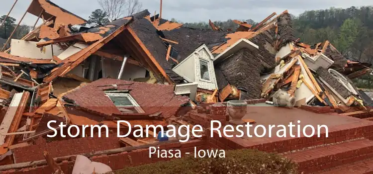 Storm Damage Restoration Piasa - Iowa