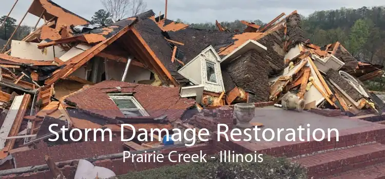 Storm Damage Restoration Prairie Creek - Illinois