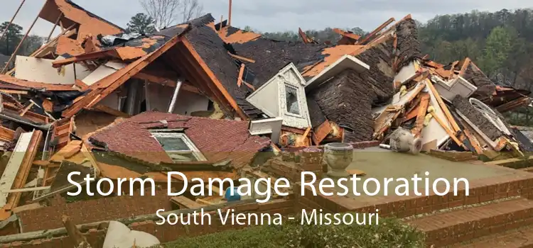 Storm Damage Restoration South Vienna - Missouri