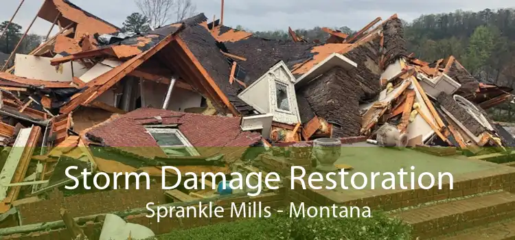 Storm Damage Restoration Sprankle Mills - Montana