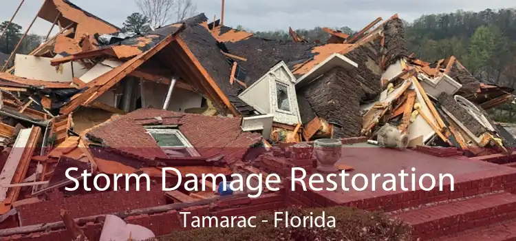 Storm Damage Restoration Tamarac - Florida