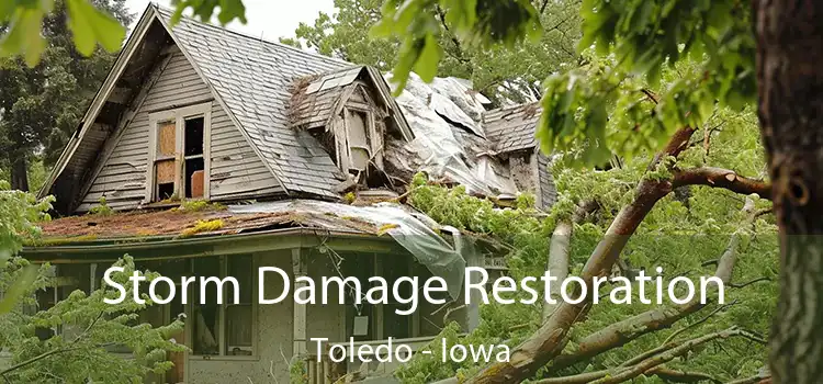 Storm Damage Restoration Toledo - Iowa