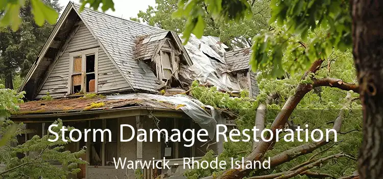 Storm Damage Restoration Warwick - Rhode Island