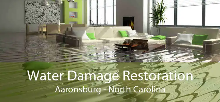 Water Damage Restoration Aaronsburg - North Carolina