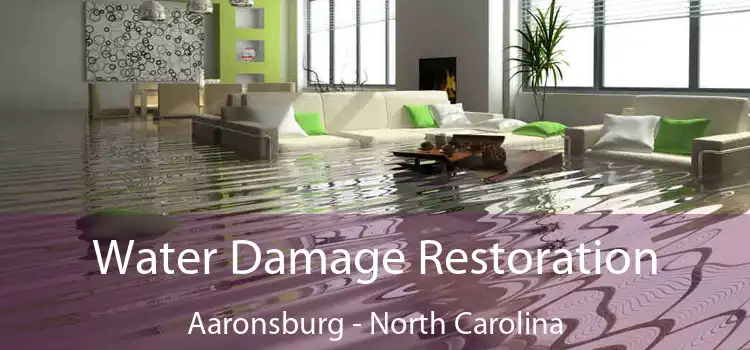 Water Damage Restoration Aaronsburg - North Carolina