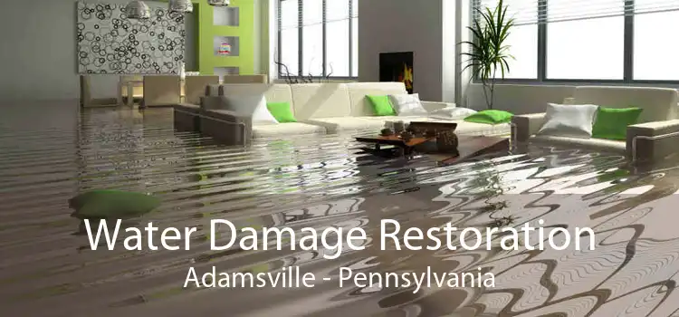 Water Damage Restoration Adamsville - Pennsylvania