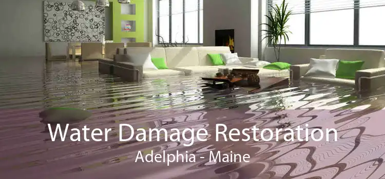 Water Damage Restoration Adelphia - Maine