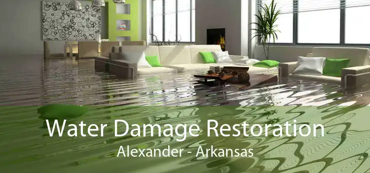Water Damage Restoration Alexander - Arkansas