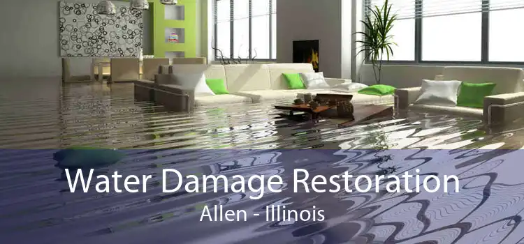 Water Damage Restoration Allen - Illinois