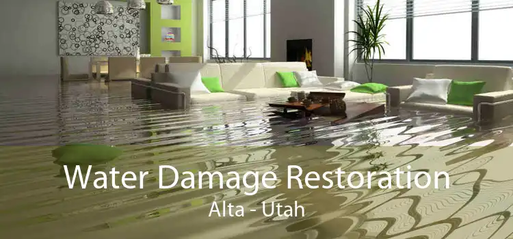 Water Damage Restoration Alta - Utah
