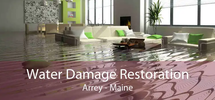 Water Damage Restoration Arrey - Maine