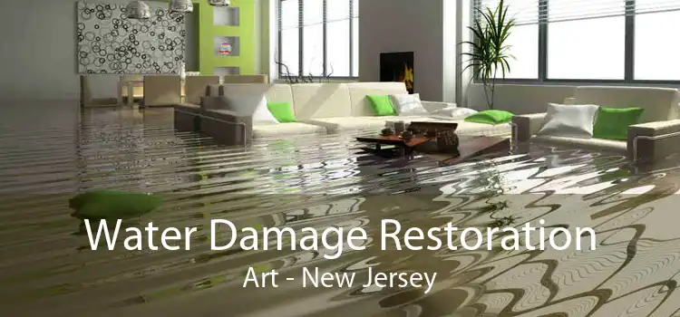 Water Damage Restoration Art - New Jersey