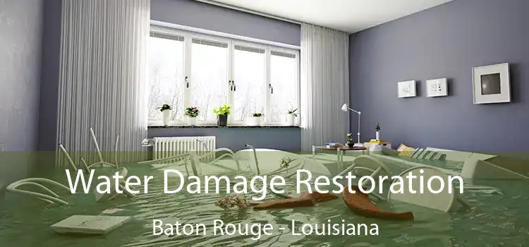 Water Damage Restoration Baton Rouge - Louisiana