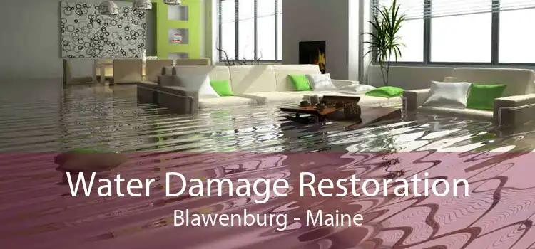 Water Damage Restoration Blawenburg - Maine