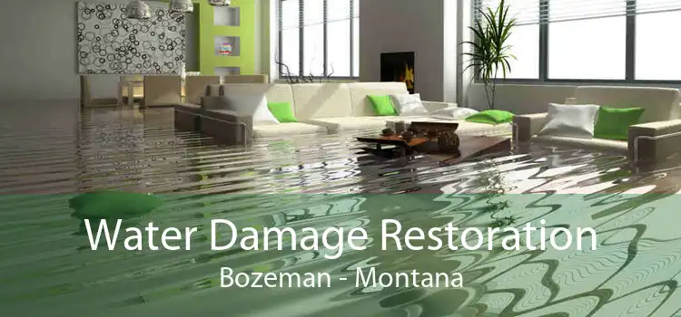 Water Damage Restoration Bozeman - Montana