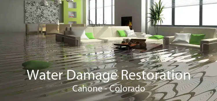 Water Damage Restoration Cahone - Colorado