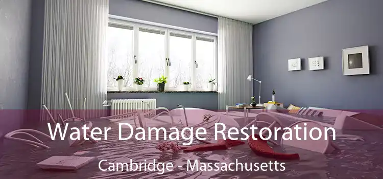 Water Damage Restoration Cambridge - Massachusetts