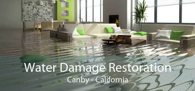 Water Damage Restoration Canby - California