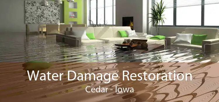 Water Damage Restoration Cedar - Iowa
