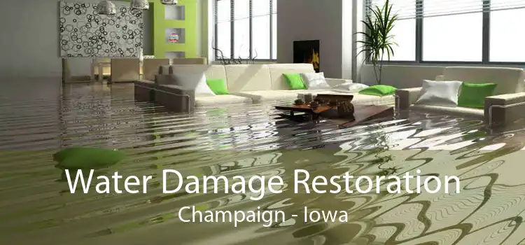 Water Damage Restoration Champaign - Iowa