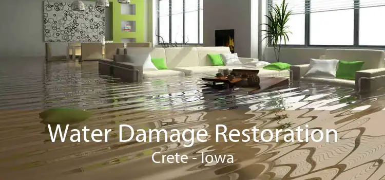 Water Damage Restoration Crete - Iowa