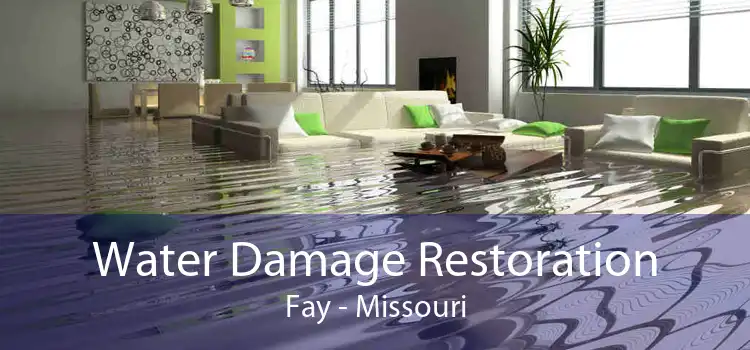 Water Damage Restoration Fay - Missouri