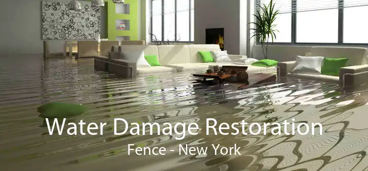 Water Damage Restoration Fence - New York