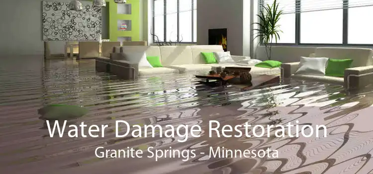 Water Damage Restoration Granite Springs - Minnesota