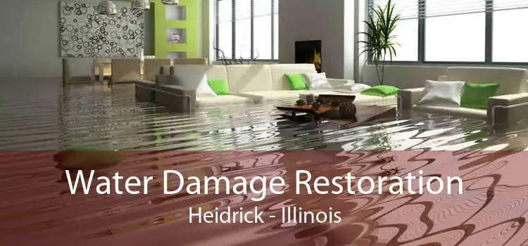 Water Damage Restoration Heidrick - Illinois