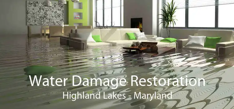 Water Damage Restoration Highland Lakes - Maryland