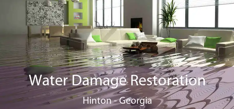 Water Damage Restoration Hinton - Georgia