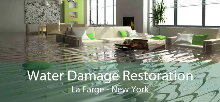 Water Damage Restoration La Farge - New York