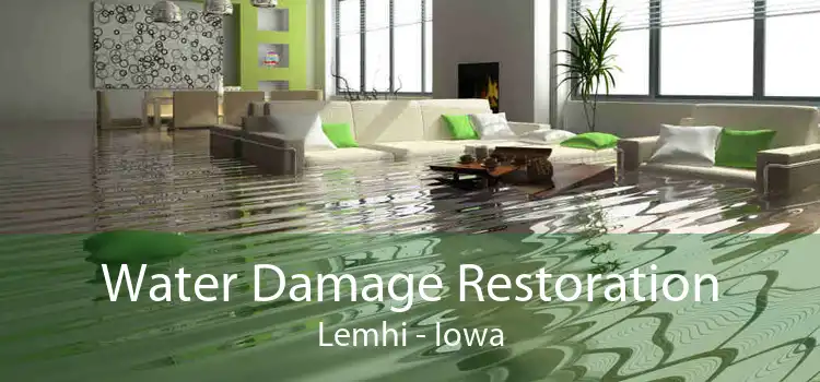 Water Damage Restoration Lemhi - Iowa