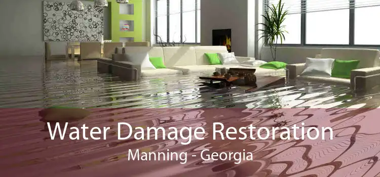 Water Damage Restoration Manning - Georgia