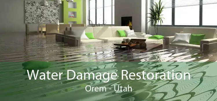 Water Damage Restoration Orem - Utah