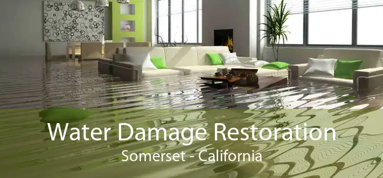 Water Damage Restoration Somerset - California
