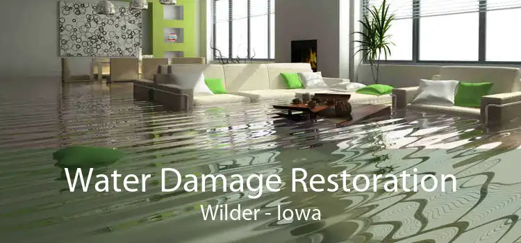 Water Damage Restoration Wilder - Iowa