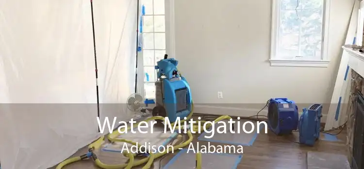 Water Mitigation Addison - Alabama