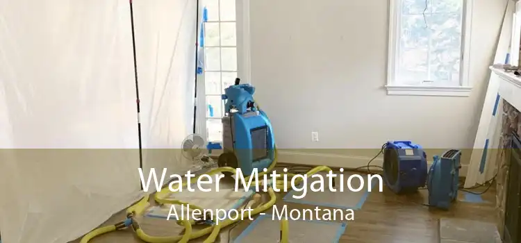 Water Mitigation Allenport - Montana