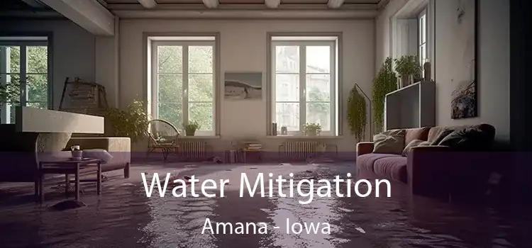 Water Mitigation Amana - Iowa