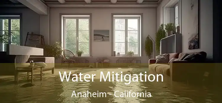 Water Mitigation Anaheim - California