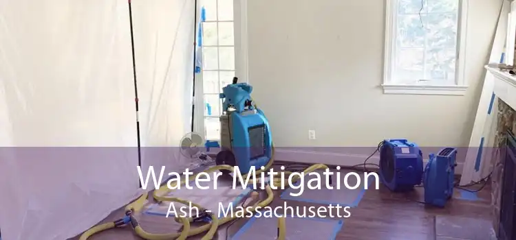 Water Mitigation Ash - Massachusetts