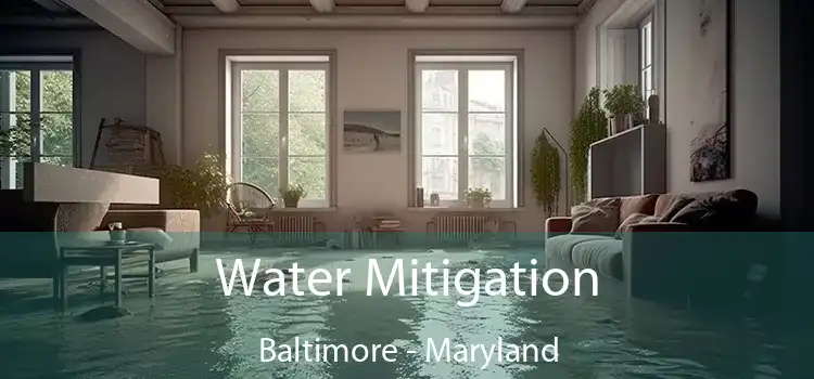 Water Mitigation Baltimore - Maryland